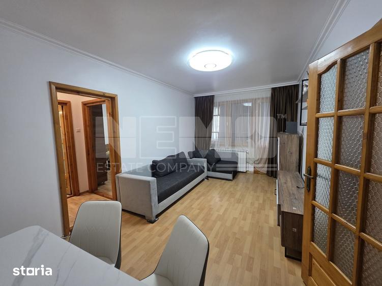 Apartament cu 2 camere semidecomandat în Central
