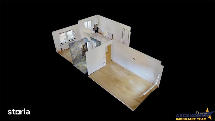 Apartament cu 2 camere, mobilat în Central
