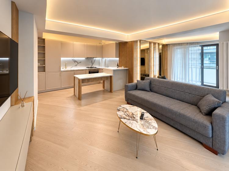 Apartament cu 2 camere semidecomandat în Pipera