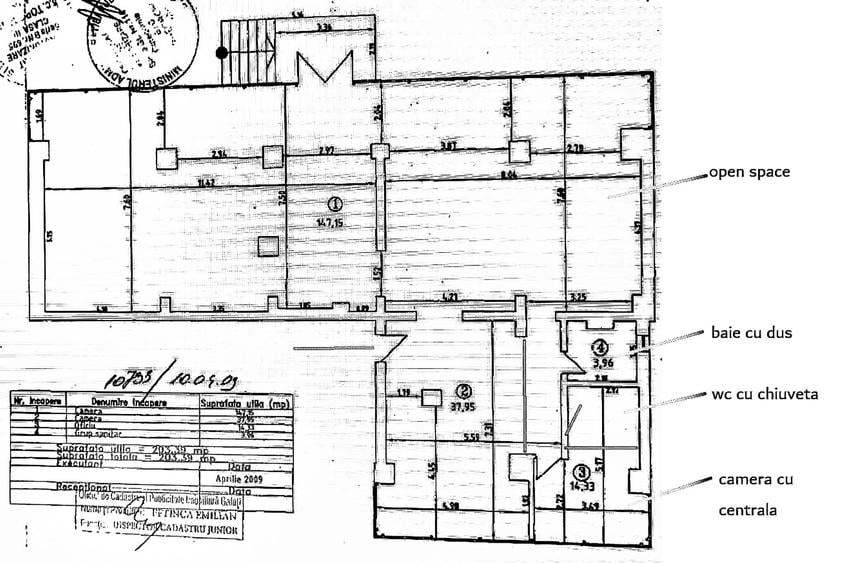 Spațiu comercial, de 203 mp, în Țiglina 1