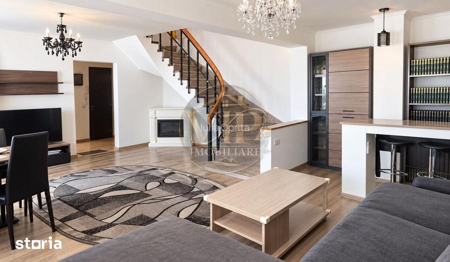 Apartament cu scara interioara,100 mp utili,decomandat,Cetate