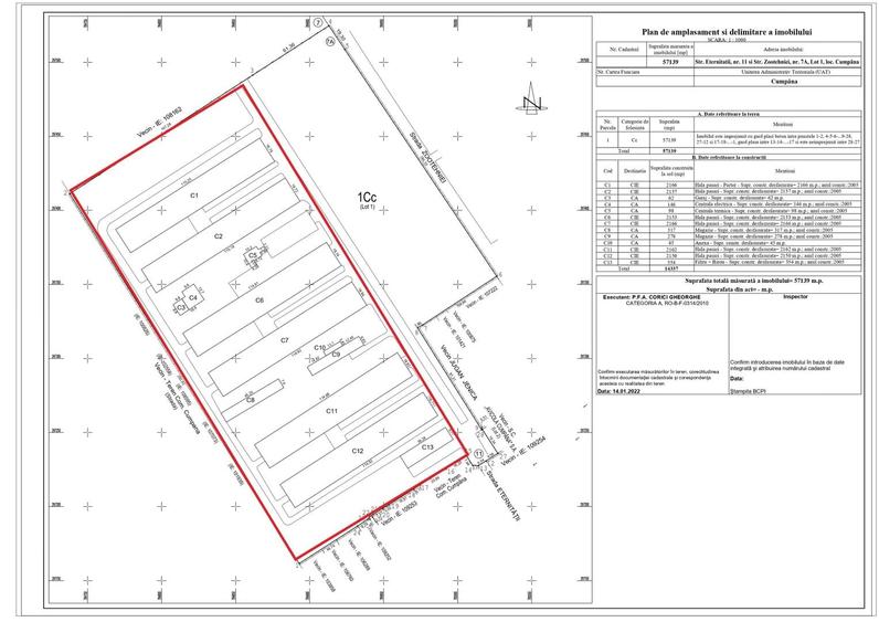 Spațiu industrial, de 8,400 mp, în Cumpăna