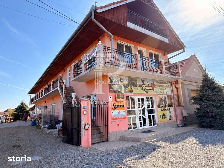 Casa cu spa?iu comercial | Curte | Garaj | Parcare | Nojorid