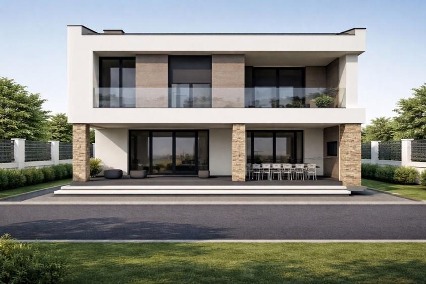 Casă cu 4 camere în Chiajna