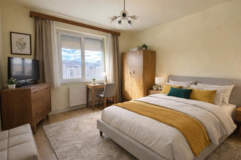 Ap.2 camere Astra | Vedere panoramica Tampa | Pozitie excelenta | Insorit - 5