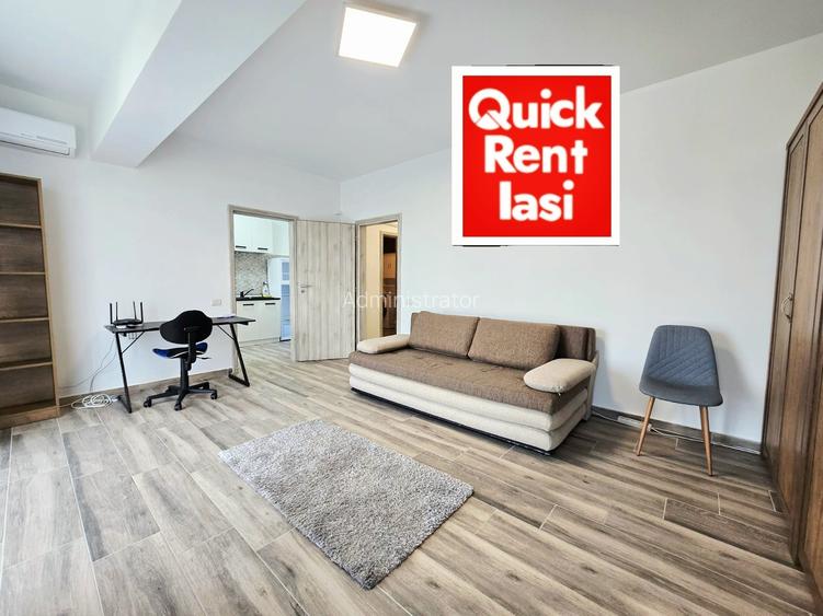 Copou Aleea Mihail Sadoveanu Bloc Nou Apartament 1Camera Modern De Inchiriat