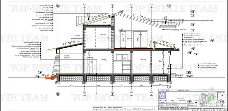 Vila superba in lucru, in zona exclusivista ROSU-DUDU-PADURE, 580 mp teren, 271 - 15