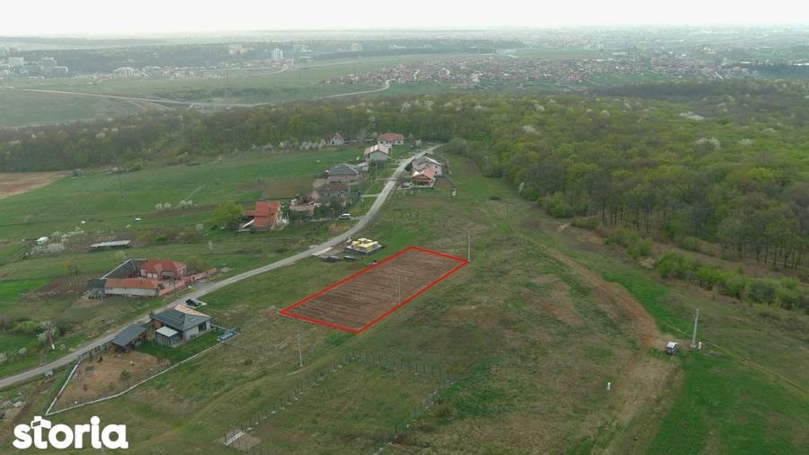 De vanzare 3 parcelele Betfia intravilan 500 mp, langa Crater Betfia. - 4