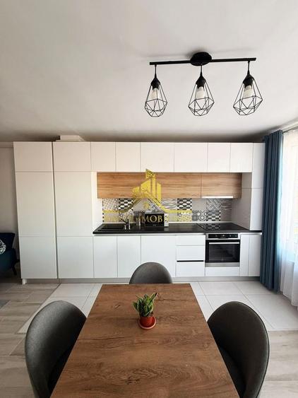 2 camere, mobilat modern, bloc nou, spatios, balcon, Pta 1 Mai - 4