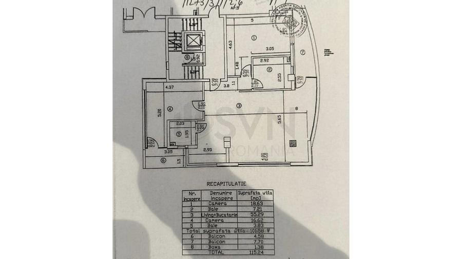 REA1026147 Apartament 3 camere lux Barbu Vacarescu - 15