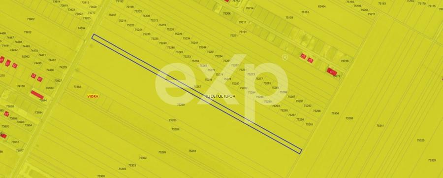 Teren 5.040mp Berceni - Vidra - 2