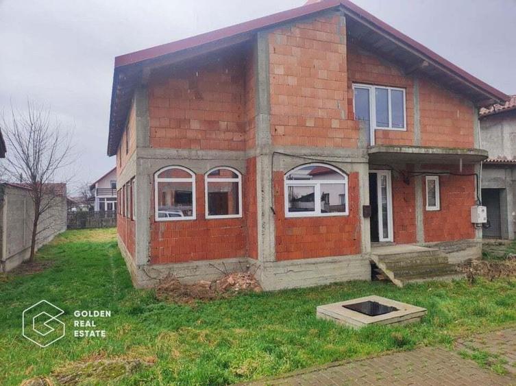 Casa la rosu, nou construita, la pret corect, Sagu - 1