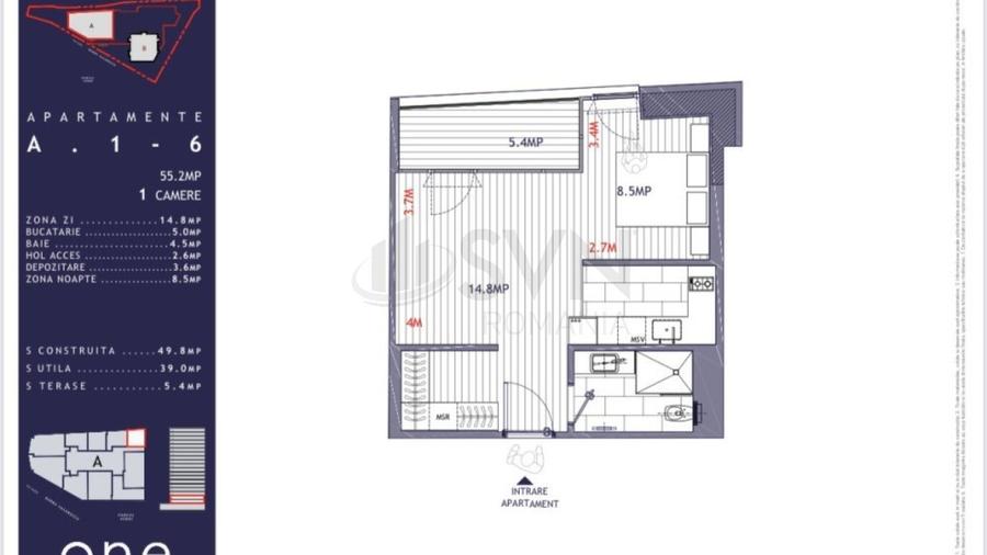 REA1024925 One Bedroom Studio I ONE VERDI PARK - 10