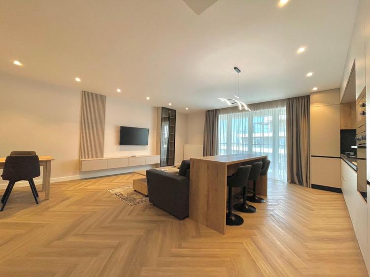 De închiriat apartament 2 camere – 63 mp + terasă 13 mp- Parcare subterana - 7