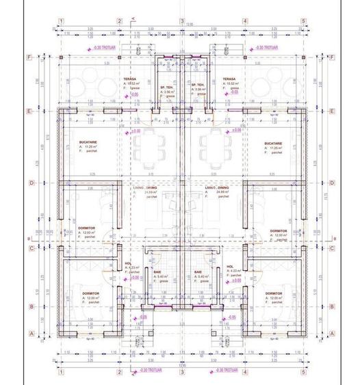 Jumatate de duplex pe parter cu 3 camere si 2 bai, Sag - 3