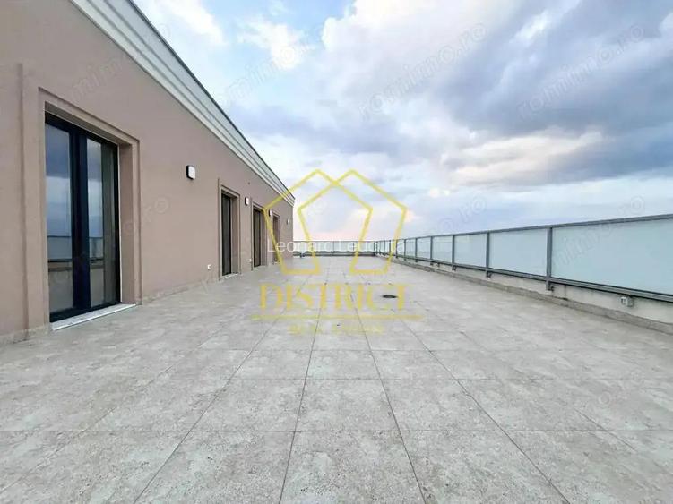 Penthouse spatios cu 3 camere, terasa 181mp | Torontatului
