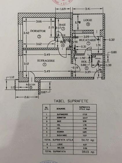 Vanzare apartament 2 camere Mega Mall Delfinului - 1