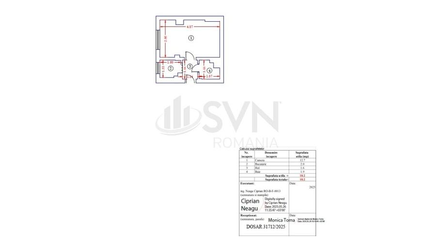 REA1027509 Studio I De Vanzare I Unirii I Natiunile Unite I - 9