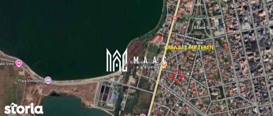 Teren intravilan 612 mp Eforie Sub Investitie - 2