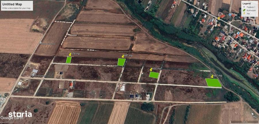 Loturi pentru case la intrarea in Frumusani - 4