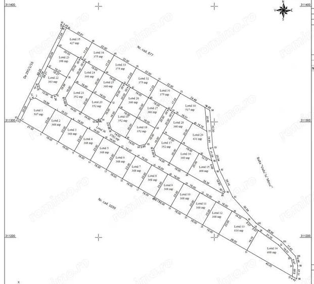 Teren Intravilan In Rate Com Berceni | superb, langa lac | #MG15 - 2
