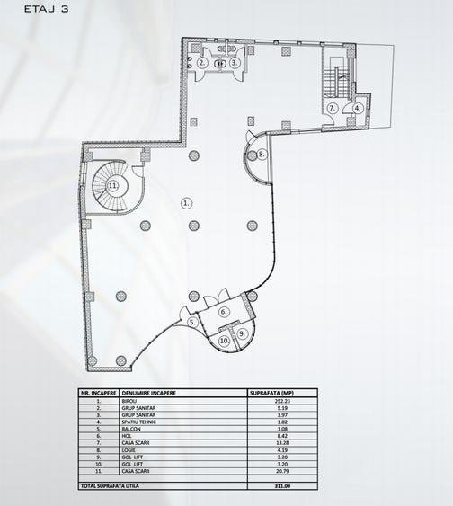 PIAȚA VICTORIEI - ÎNCHIRIERE SPAȚIU BIROURI PREMIUM - 6