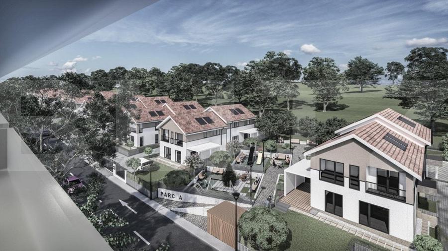 Ansamblu rezidential  cu case tip Duplex de 118mp pe Valea Chintaului - 1