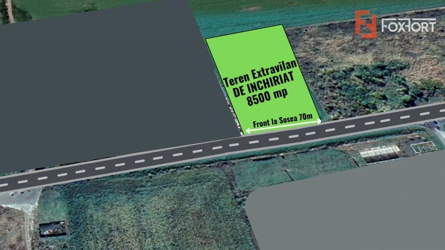 COMISION 0% Teren extravilan pentru inchiriere in Sacalaz - 2