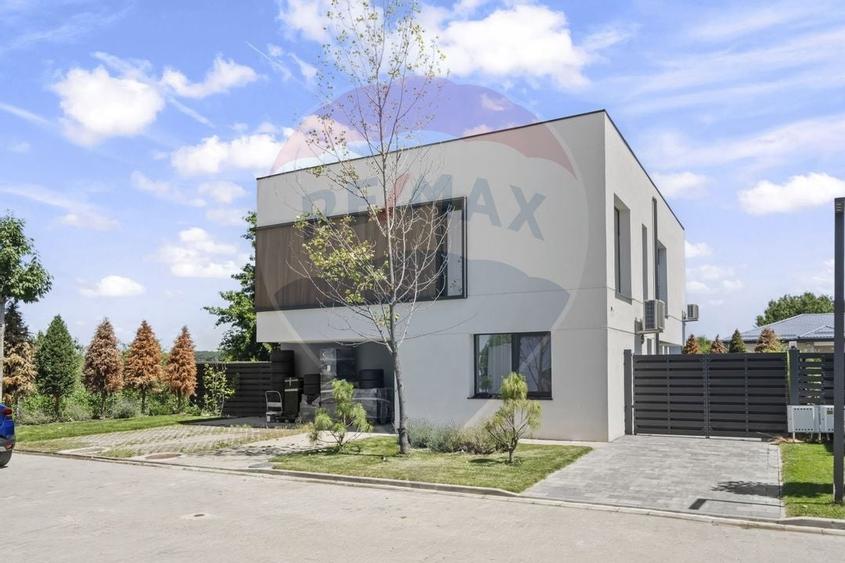 Vila individuala 4 camere 202 mp utili, Corbeanca, ansamblu cu piscina - 2