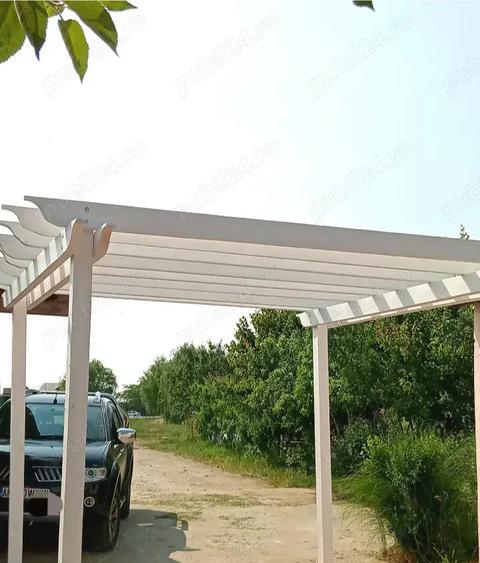 Pergola alba ,terasa - 1