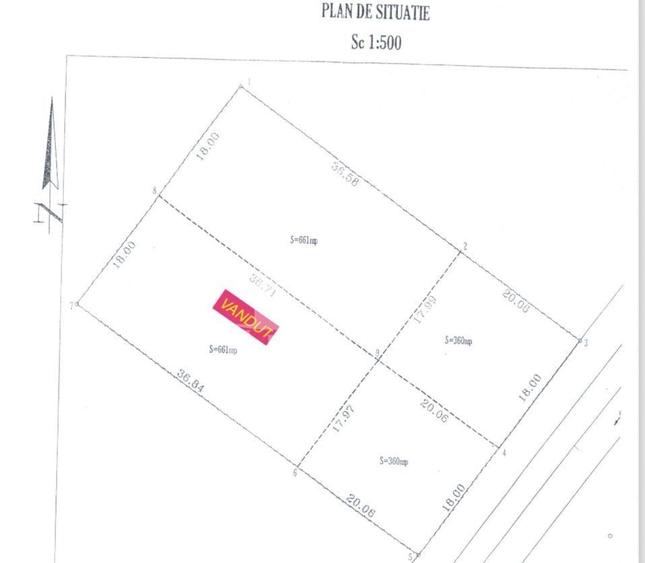 Parcela de vanzare 1021 mp, zona Dumbravita - Ikea - 1