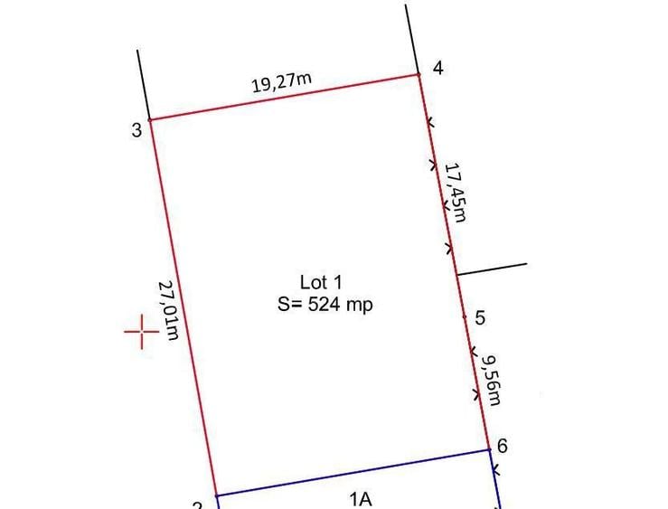 Teren intravilan, deschidere 27 m, 524 mp, zona Bariera Valcii - 1