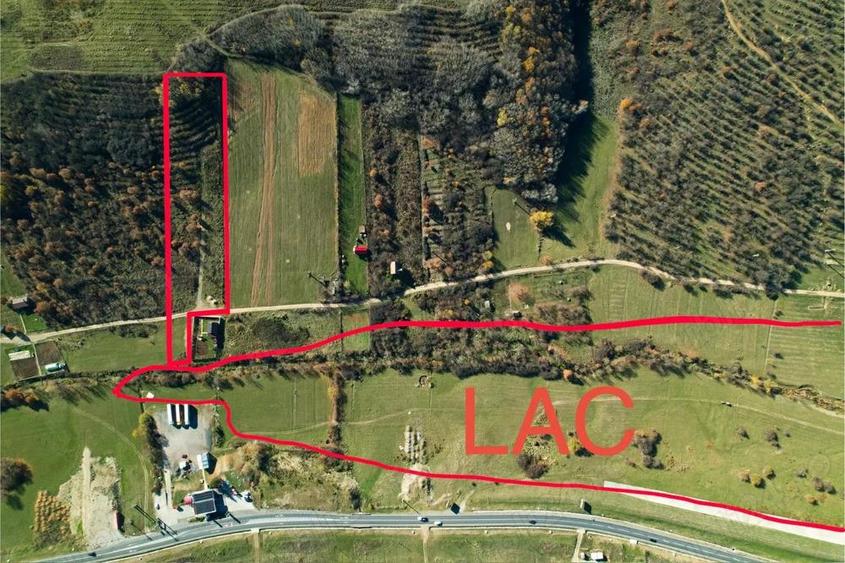 Teren 7744 mp la Coada Noului Lac de Agrement Baile Felix - 5