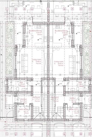 Sacalaz, 1/2 Duplex P+E, 4 Camere,2 Bai,Proiect Modern - 7