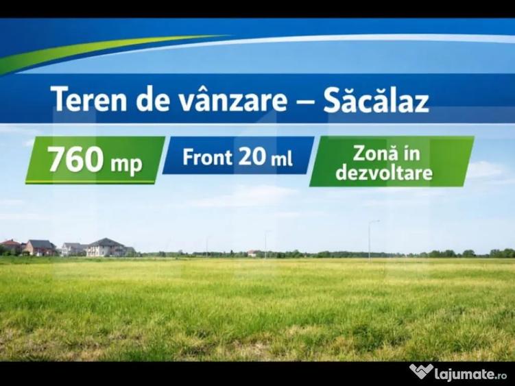 Teren Intravilan Sacalaz - 1