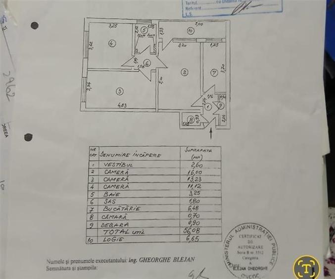 Apartament 3 camere Giurgiului Toporasi - 1