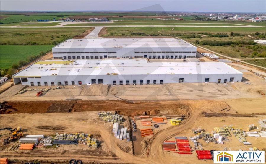 Spațiu industrial, de 1,600 mp, în Aeroport