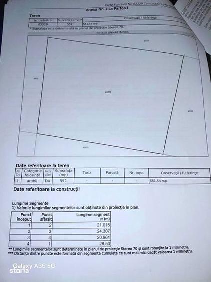 Teren de 1350 mp, în Aroneanu