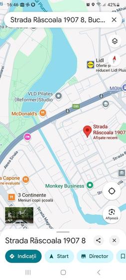Apartament cu 3 camere semidecomandat în Colentina