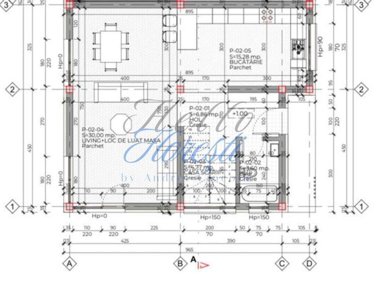 Casa tip duplex, 4 camere Semifinisat + 2 Parcari, 120mp |Dezmir| Cluj - 2