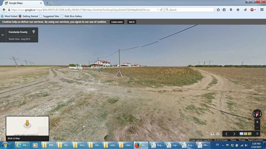 Teren 1000 mp Vadu (Corbu) langa intravilan ideal casa vacanta / investitie - 3