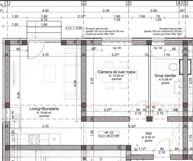 Et. 1, Bloc nou - predare La cheie! Centrala Proprie! Calea Urseni. - 3
