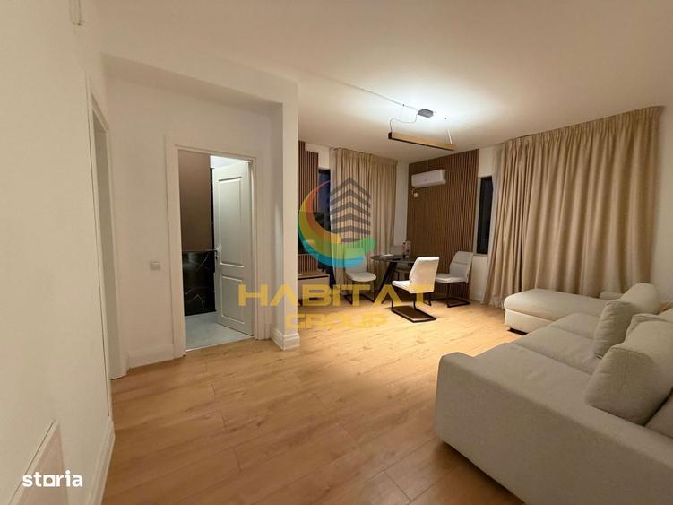 Sisesti 3 camere 73,6 mp 2 bai 2 balcone mobilat/utilat 6 min metrou C - 4