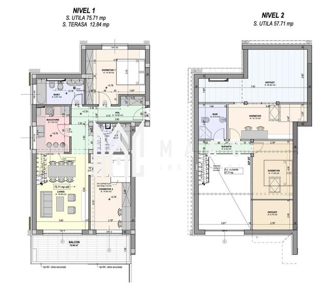 Apartament 4 camere | 133 MP | Parcare | Cartier rezidential - 2