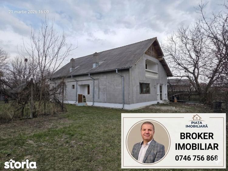 Casa spatioasa 5 camere si teren de 3.000 mp Dragomiresti, 10 min - 14