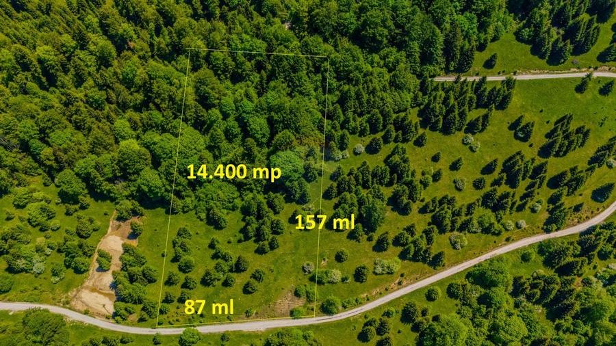 Teren extravlan 14,400mp Paraul Rece / Strada 3 brazi - 7