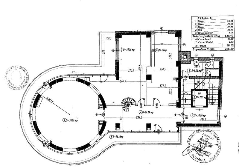 Spatiu birouri 260 mp utili in cladire de birouri langa Primaria Banu Manta - 7