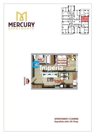 Apartamente Noi, Ultracental - Palas, 2 camere - 8