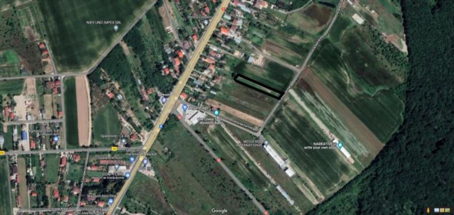 CIOLPANI, Intravilan, padurea Snagov, planul 2 DN 1 - 2