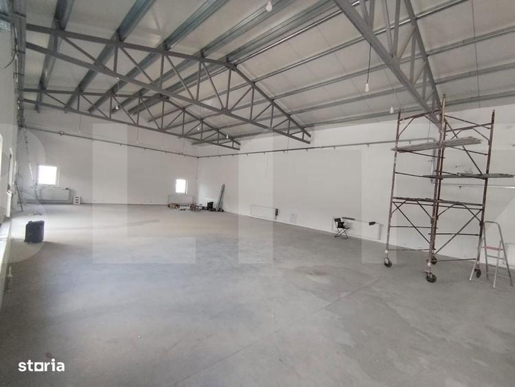 Hala industriala noua, 300 mp utili + curte betonata Catamarasti - 4